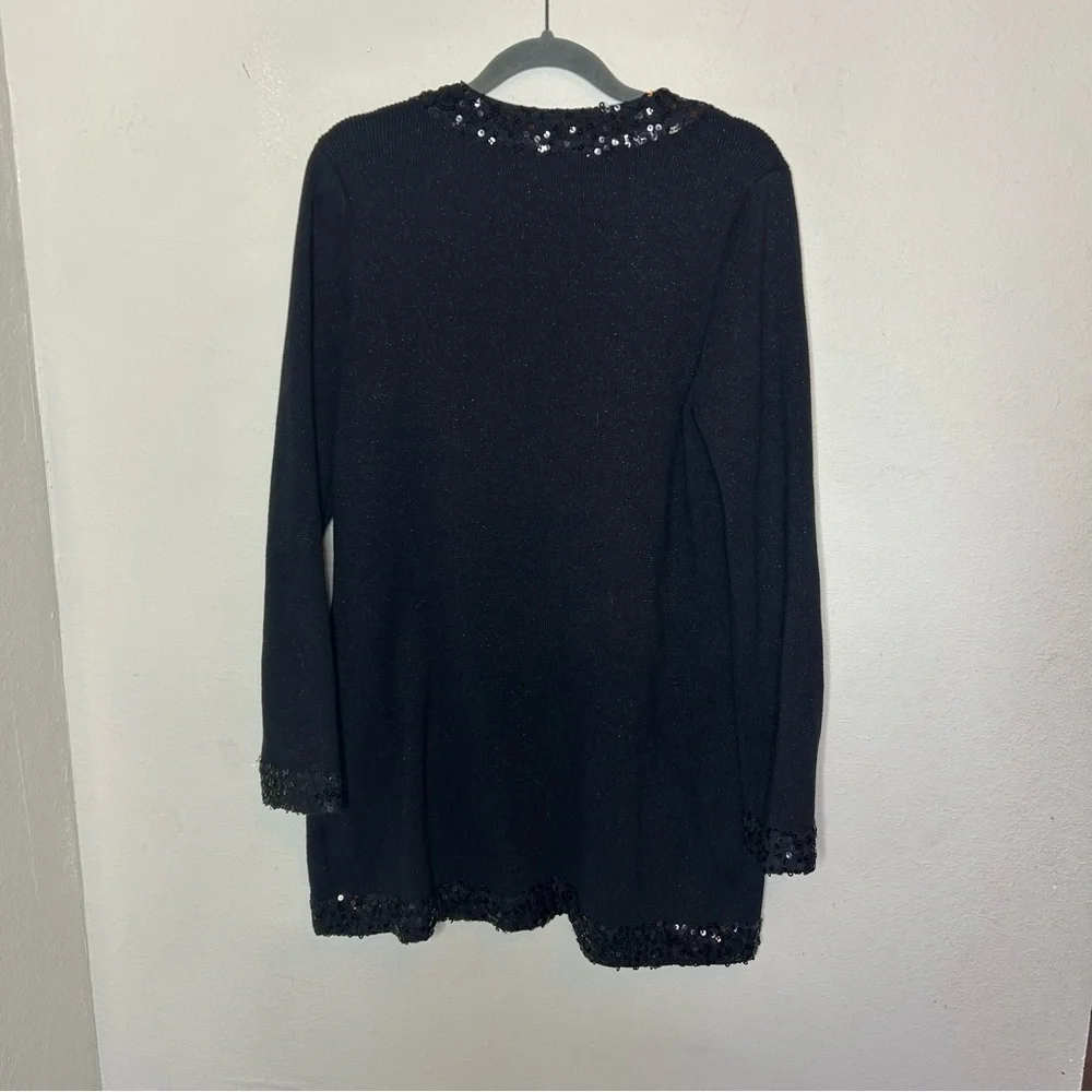 Dana Buchman Sequin Embellished Cardigan - Picture 6 of 6